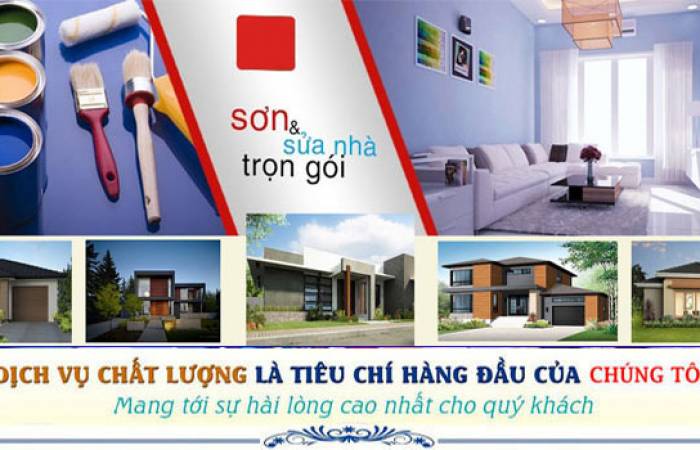 dịch vụ sơn nhà tại bình dương